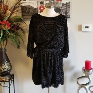 V Christina Black Dress Size XL